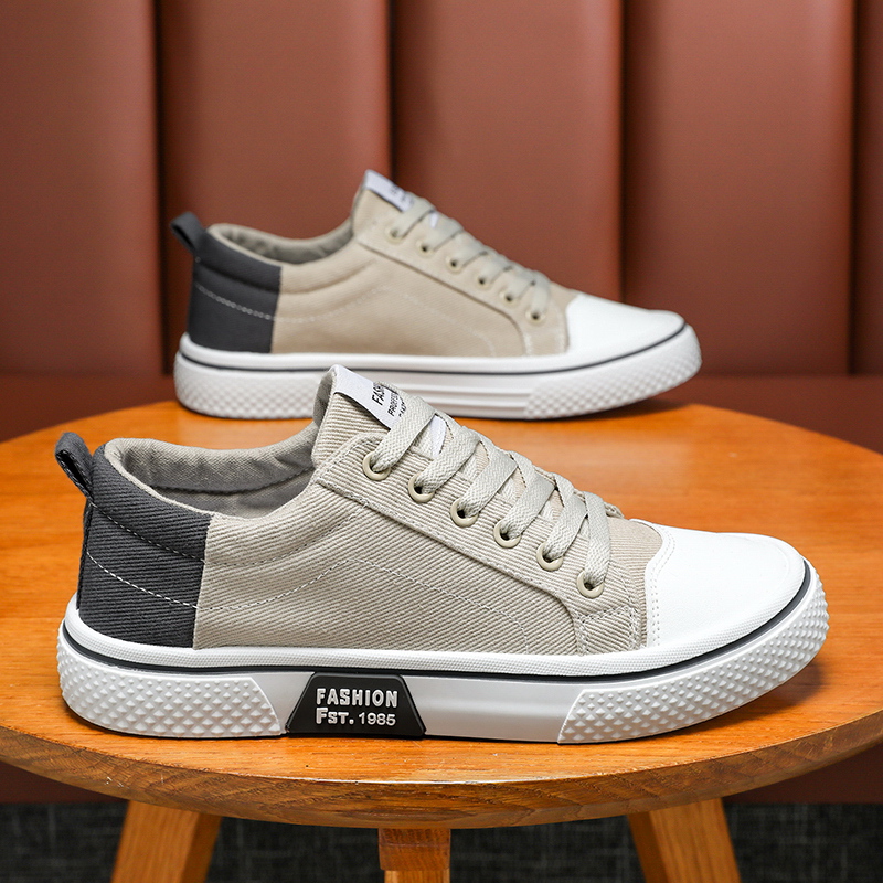 Men'S Shoes Hoka Sale - Klassische Canvas-Sneaker für Herren, leicht, atmungsaktiv,