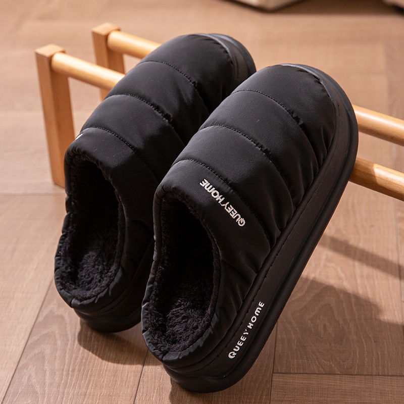 Men'S Shoes Water Resistant - Neue Winter-Daunenpantoffeln für Herren: rutschfest, mit